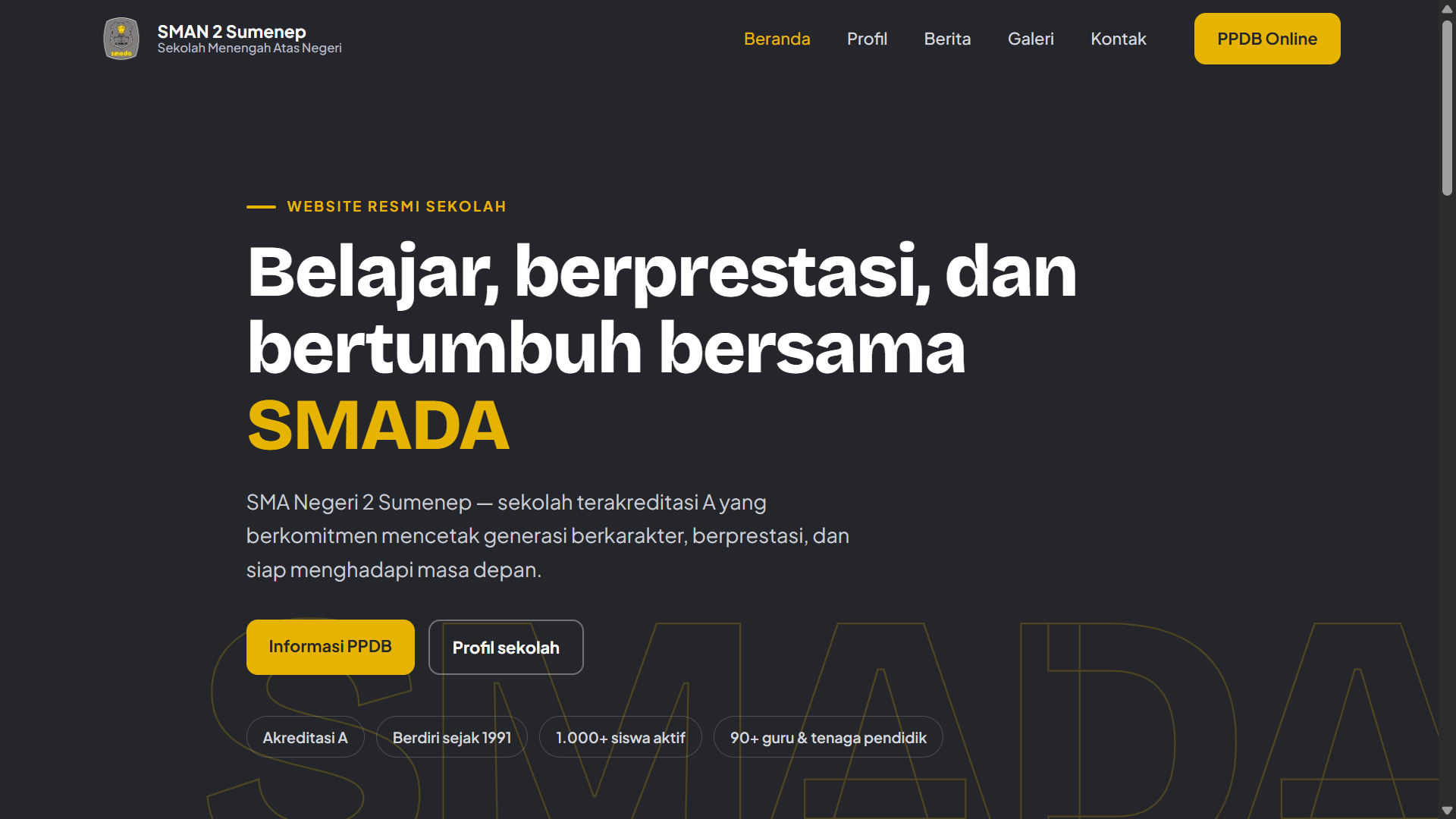 SMAN2 beranda