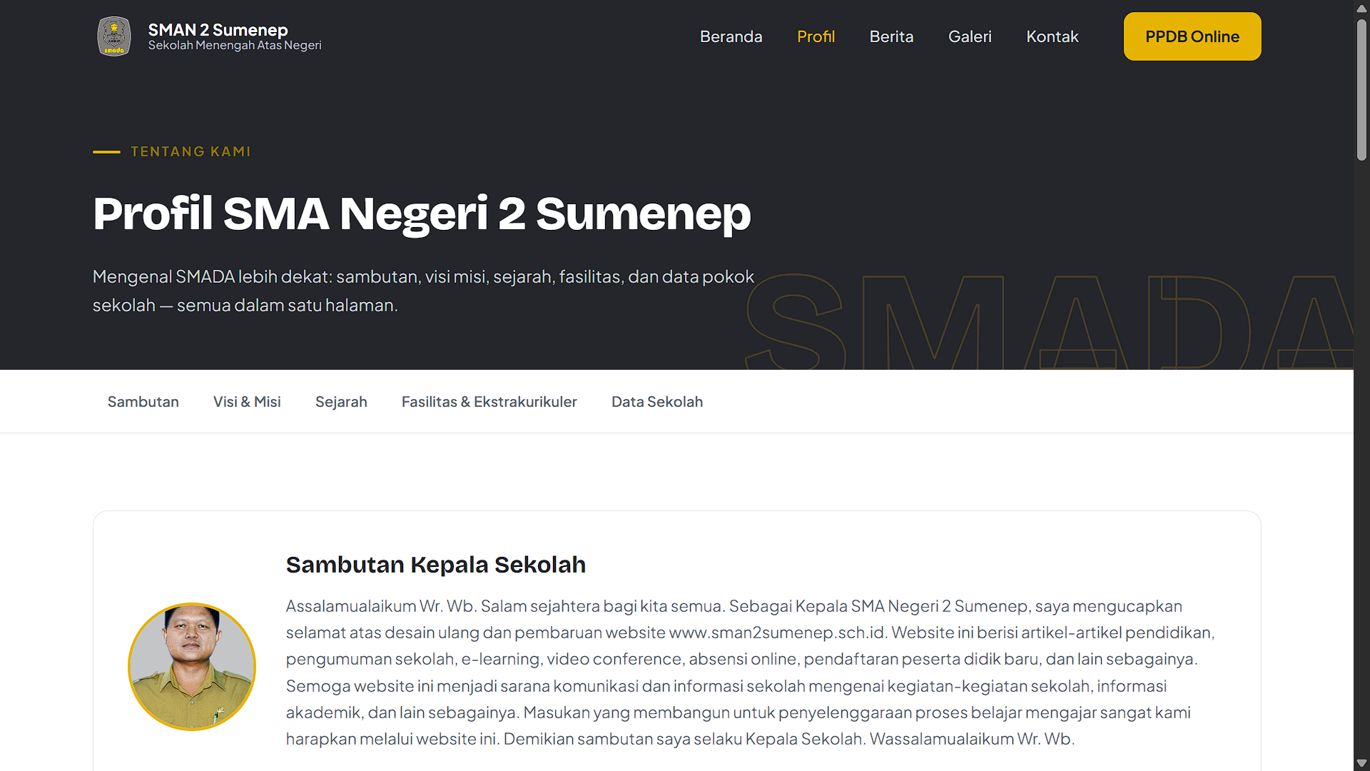SMAN2 Profil